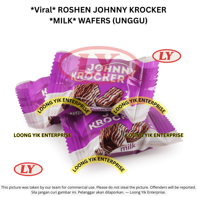 *Viral* ROSHEN JOHNNY KROCKER *CHOCO*(Merah)/*Milk*(UNGGU) WAFERS 1KG