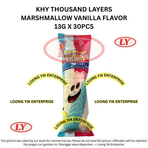 KHY THOUSAND LAYERS MARSHMALLOW VANILLA FLAVOR 13G X 30PCS