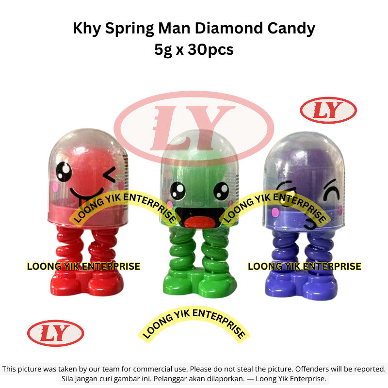 Halal Khy Spring Man Diamond Candy 5g x 30pcs