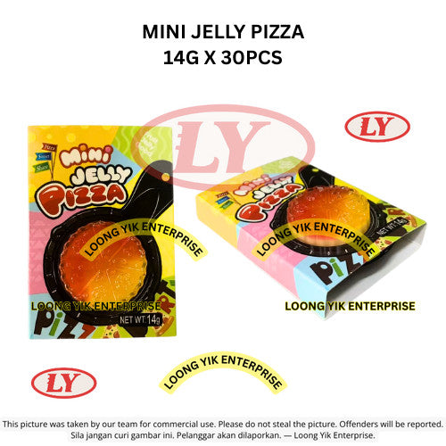 MINI JELLY PIZZA 14G X 30PCS