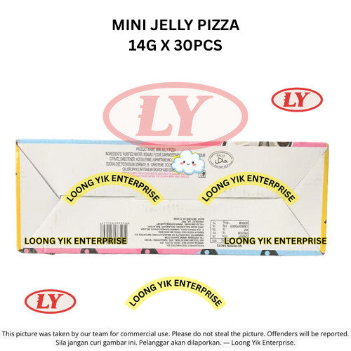 MINI JELLY PIZZA 14G X 30PCS