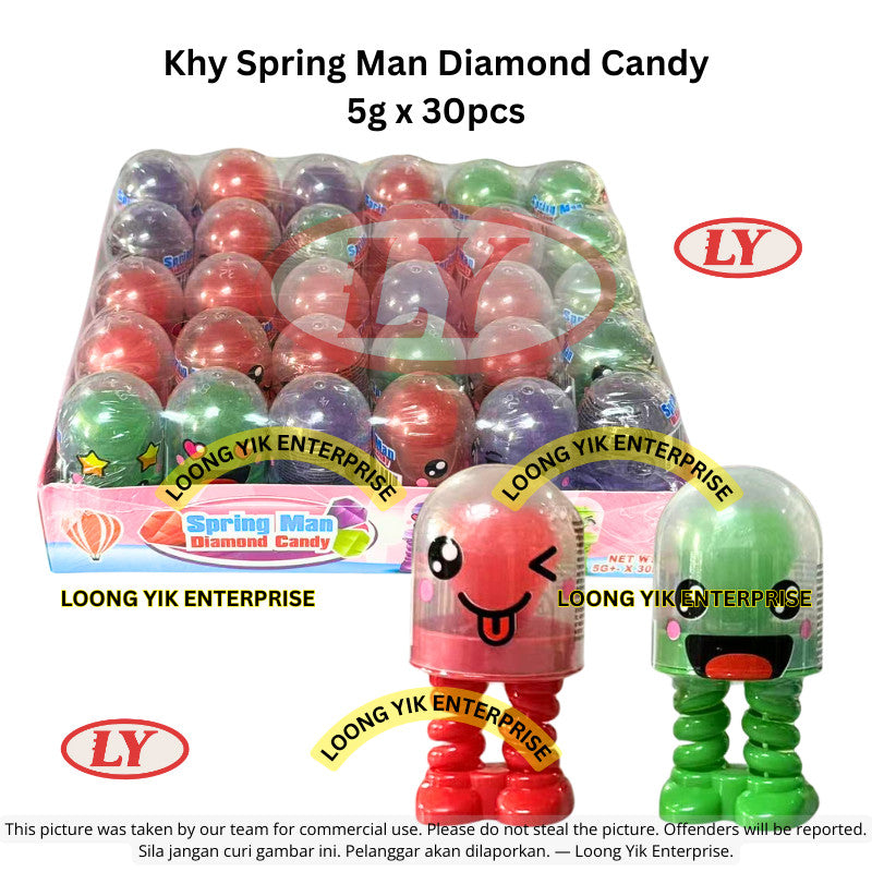 Halal Khy Spring Man Diamond Candy 5g x 30pcs