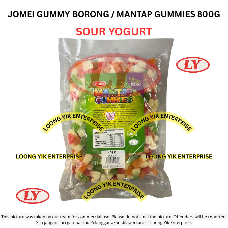*Halal* Jomei Gummy Borong Candy 800G Gula-gula Lembut Timbang Loongyik99