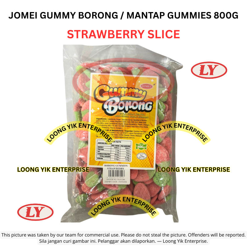 *Halal* Jomei Gummy Borong Candy 800G Gula-gula Lembut Timbang Loongyik99