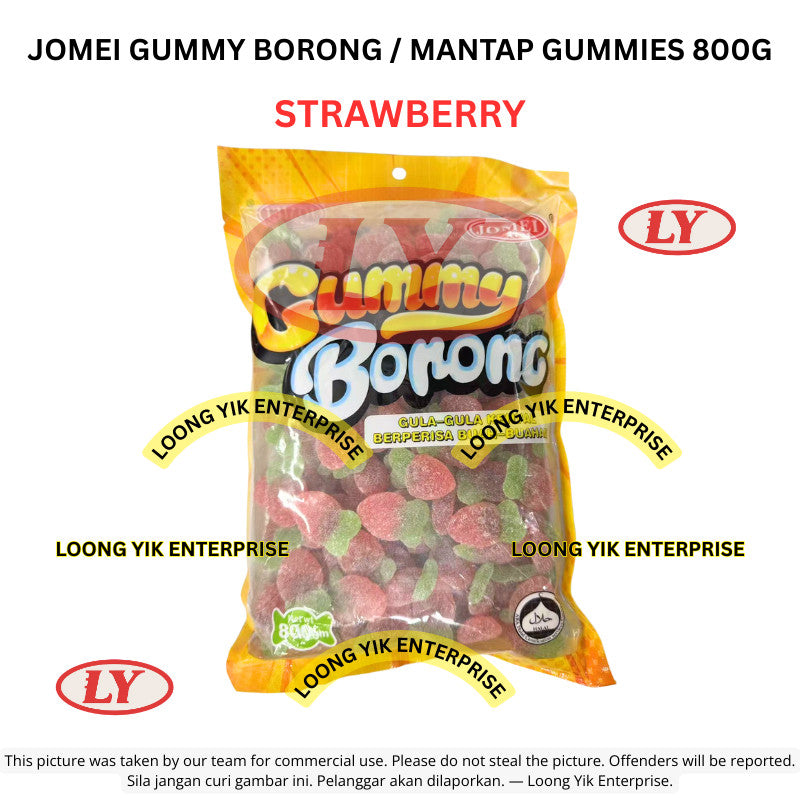 *Halal* Jomei Gummy Borong Candy 800G Gula-gula Lembut Timbang Loongyik99