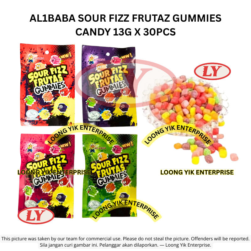 *Halal* AL1BABA Dinosaur Lollipop + Popping Candy 8g x 30pcs Gula-gula Lollipop & Popping Loongyik99