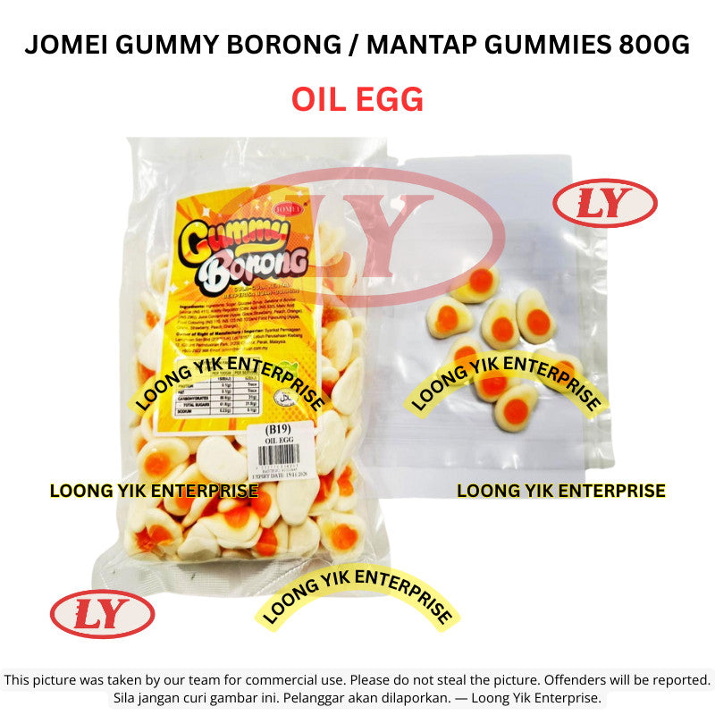 *Halal* Jomei Gummy Borong Candy 800G Gula-gula Lembut Timbang Loongyik99
