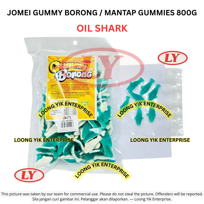 *Halal* Jomei Gummy Borong Candy 800G Gula-gula Lembut Timbang Loongyik99