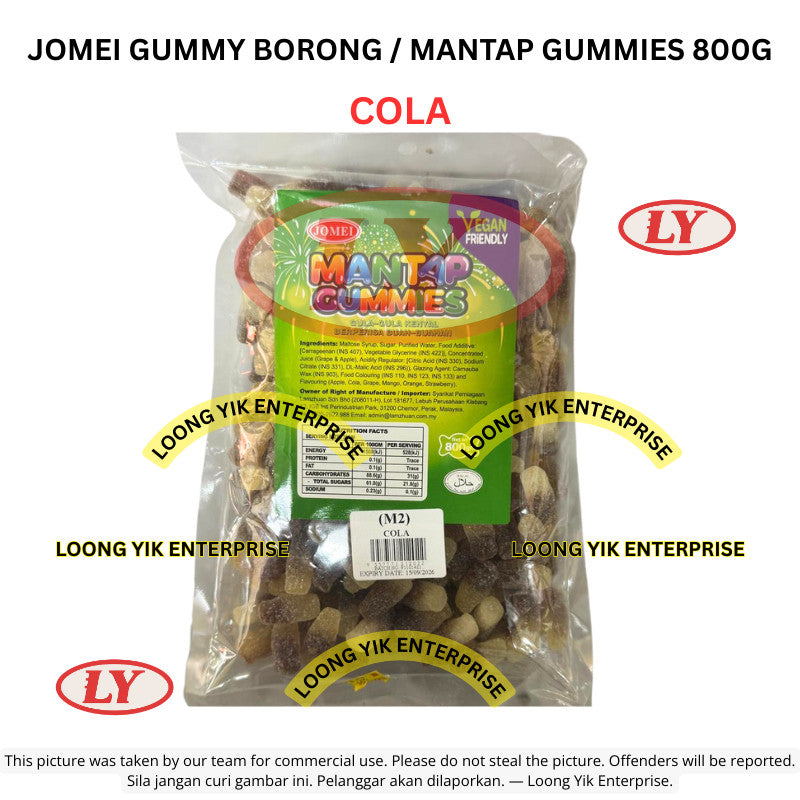 *Halal* Jomei Gummy Borong Candy 800G Gula-gula Lembut Timbang Loongyik99