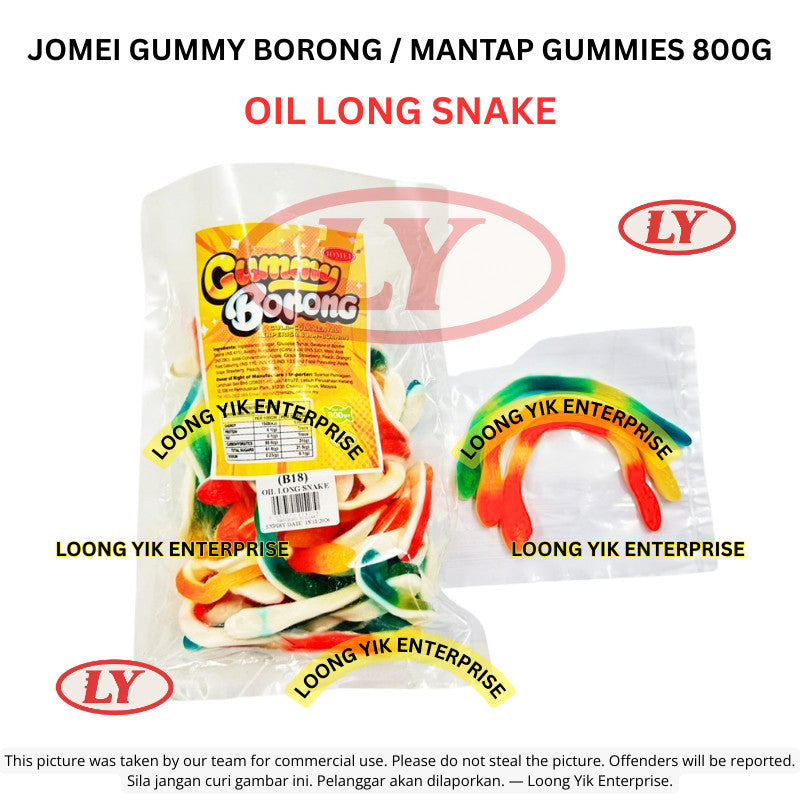 *Halal* Jomei Gummy Borong Candy 800G Gula-gula Lembut Timbang Loongyik99