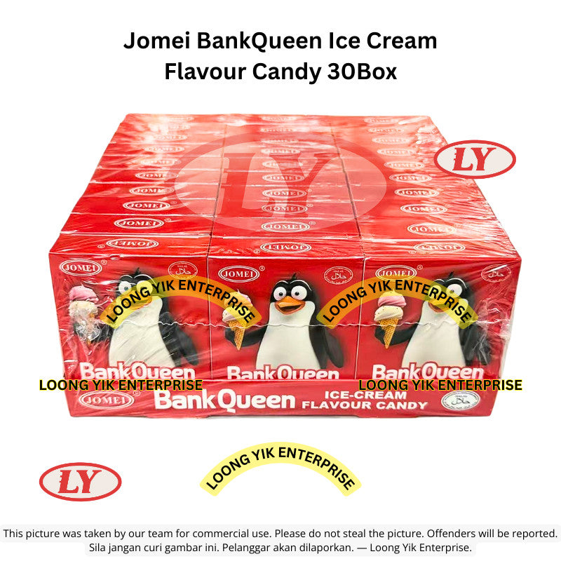 *Halal* Jomei BankQueen Ice Cream Flavour Candy 30box Loongyik99