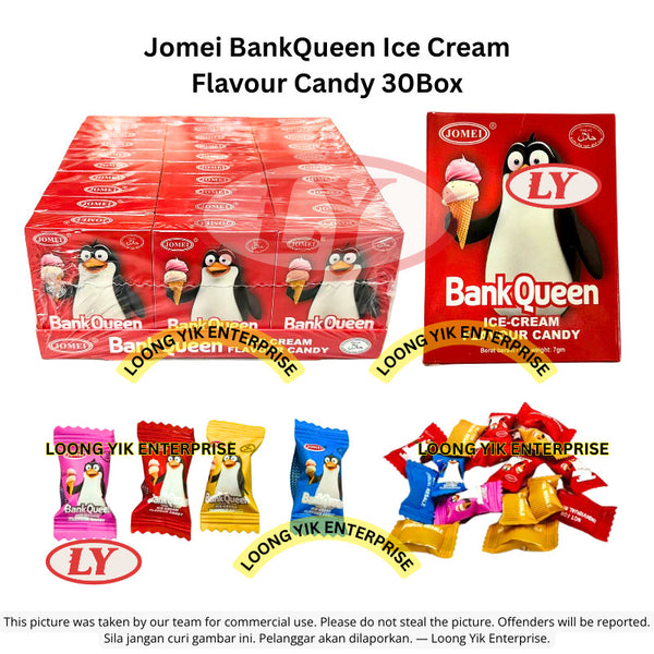 *Halal* Jomei BankQueen Ice Cream Flavour Candy 30box Loongyik99